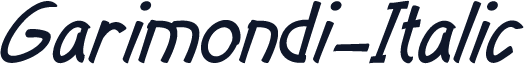 Garimondi-Italic