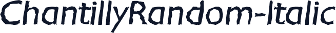 ChantillyRandom-Italic