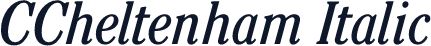 CCheltenham Italic