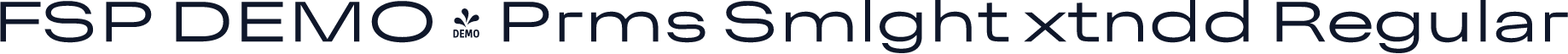 FSP DEMO - Prms Smlght xtndd Regular