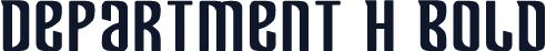 Department H Bold