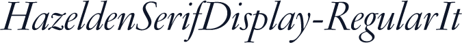 HazeldenSerifDisplay-RegularIt