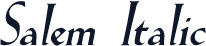 Salem  Italic