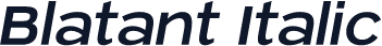 Blatant Italic