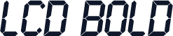 LCD Bold