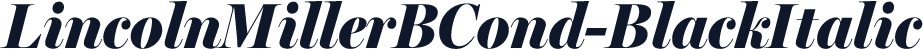 LincolnMillerBCond-BlackItalic