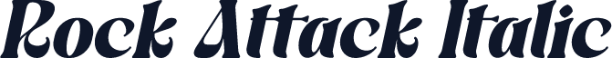 Rock Attack Italic