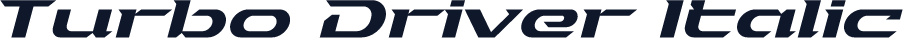 Turbo Driver Italic