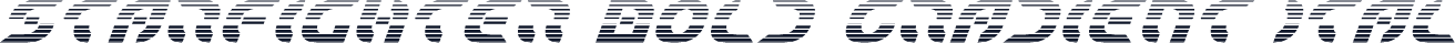 Starfighter Bold Gradient Ital