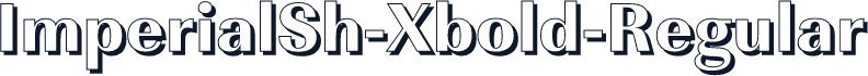 ImperialSh-Xbold-Regular