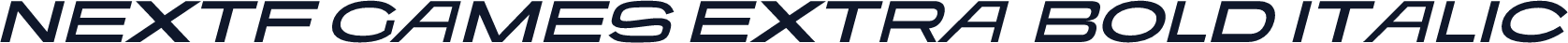 NextF Games Extra-bold Italic