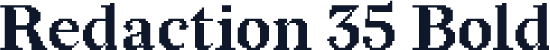 Redaction 35 Bold