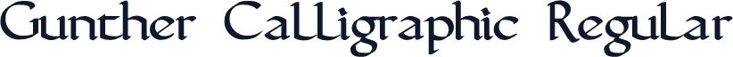 Gunther Calligraphic Regular