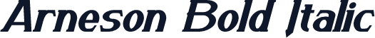 Arneson Bold Italic