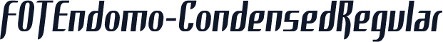 FOTEndomo-CondensedRegular