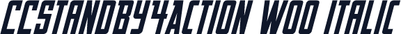 CCStandBy4Action W00 Italic