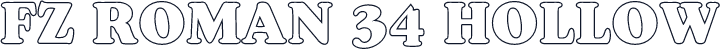 FZ ROMAN 34 HOLLOW