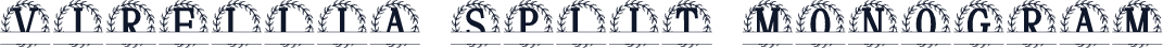 Virellia Split Monogram