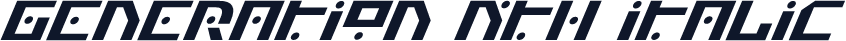 Generation Nth Italic