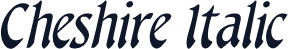 Cheshire Italic