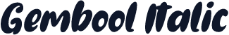 Gembool Italic