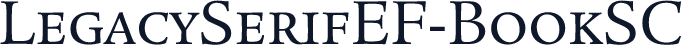 LegacySerifEF-BookSC