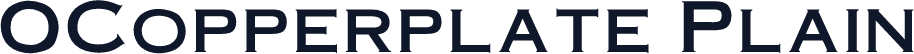 OCopperplate Plain