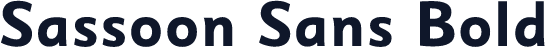 Sassoon Sans Bold