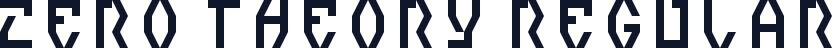 Zero Theory Regular