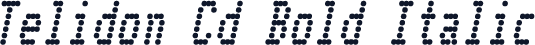 Telidon Cd Bold Italic