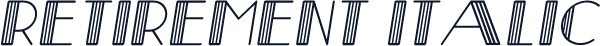 Retirement Italic