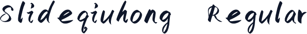 Slideqiuhong Regular