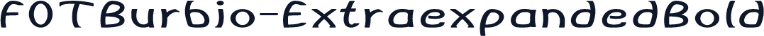 FOTBurbio-ExtraexpandedBold