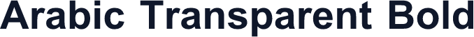 Arabic Transparent Bold