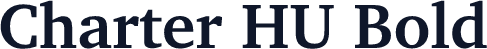 Charter HU Bold