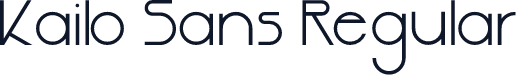 Kailo Sans Regular