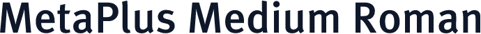 MetaPlus Medium Roman