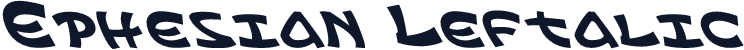 Ephesian Leftalic