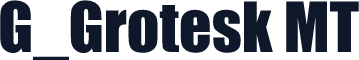 G_Grotesk MT