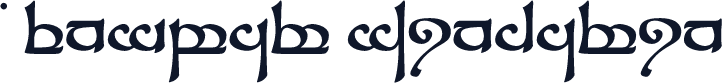 Tengwar Sindarin