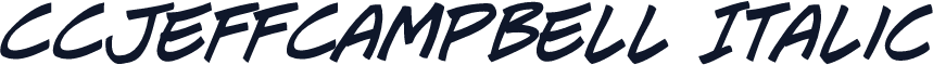 CCJeffCampbell Italic