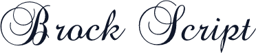 Brock Script