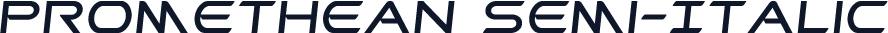 Promethean Semi-Italic