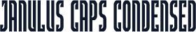 Janulus Caps Condensed