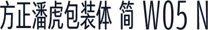 方正潘虎包装体 简 W05 N