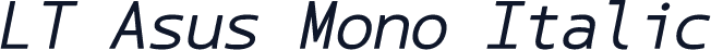 LT Asus Mono Italic