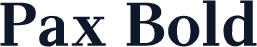 Pax Bold
