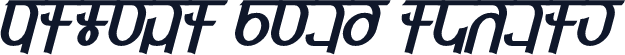 Qijomi Bold Italic
