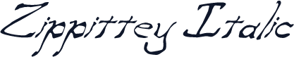 Zippittey Italic