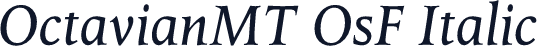 OctavianMT OsF Italic